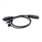 Raymarine RM-A80297 Cavo adattatore cornetta 12 pin a 12 pin con output per speaker passivo 400mm per Raymarine Ray60/63/70/73/90/91