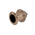 Raymarine RM-E66014 Raymarine B117 Trasduttore Depth Passante in Bronzo Low Profile per Nautica e Vela
