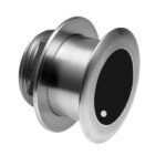 Raymarine RM-A80504 Trasduttore Raymarine SS175L Passante in Acciaio Low Profile 1kW con LOW CHIRP per Profondità e Temperatura (L: 40-60kHz