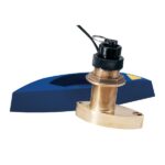 Raymarine RM-A26043 Triducer passante bronzo Raymarine B744V con cavo da 13.8m per nautica e barche